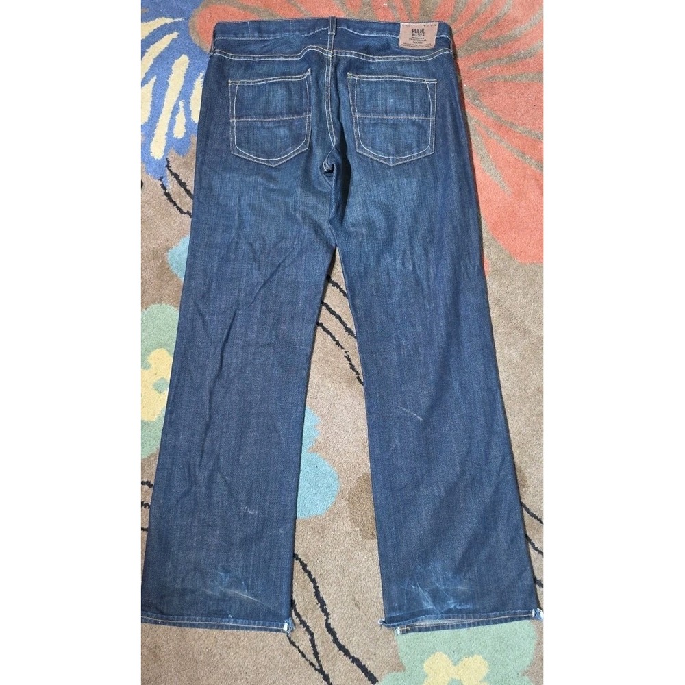 Ruehl No 925 Jeans Mens 34x34 ‎ Mercer Boot Cut Button Fly Y2K Vintage